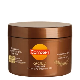 Carroten Carroten Gold Shimmer Intensive Tanning Gel 150 ml - Tan Express Accelerator for Shine Brown - Sunbed Tanning Accelerator - Sunscreen without SPF summer