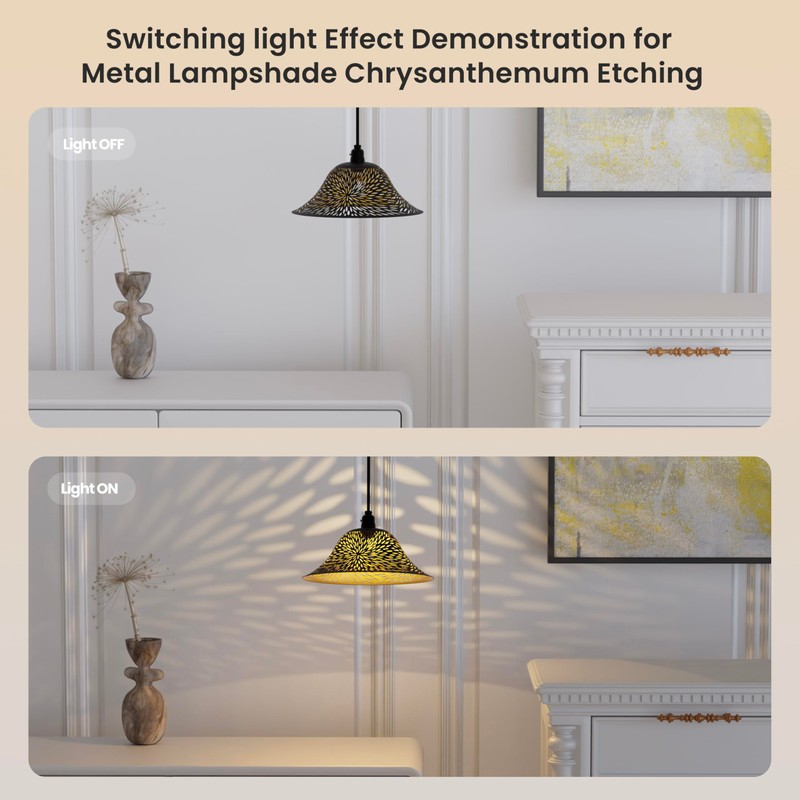 Metal Lamp Shade for Floor lamp, Torchiere Lamp Shade Replacement,
