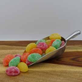 Beulah's Sour Jelly Eggs, 5 Pound Package, 125 Pieces of Candy