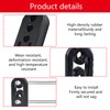 2Pcs Exhaust Rubber Mount Universal Car Exhaust Hanger 4 Holes