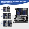 5-Piece Compression Packing Cube Set for Travel, Compression Packing Cube