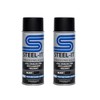 Steel-It Polyurethane Spray Paint, Industrial Coating with Stainless Steel, Weldable,