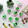 12 Boxes Weed Leaf Glitter Green Pot Leaf Sequin Leaf