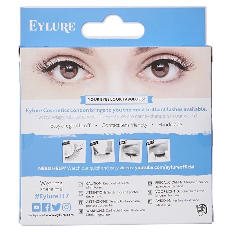 2 pack bundle - Eylure 117 pre glued lashes