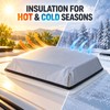 15.75 Inch RV Skylight Insulation Cover, Thickened Hail Rain Protection
