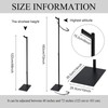Marsui 1 Pcs Adjustable Clothing Display Rack Adjustable from 48"