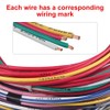 WMPHE 14 Circuit Wiring Harness Kit, Professional Universal Electrical Wire