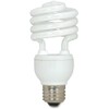 Satco S6271 CFL Spiral Bulb, 18 Watts, 3/Pack3