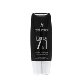 hyaluronce Cream 7-in-1 (30 ml), Tinted Day Cream with Hyaluron, Moisturising and Nourishing, Long-Lasting Suitable for Dry and Mature Skin, Adapts to the Skin Tone