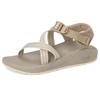 Chaco Women's CUSHZ Sandal, Frond Dark Vanilla, 9