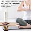 ZONSUSE Incense Stick Holder with Removable Glass Ash Catcher, Inverted