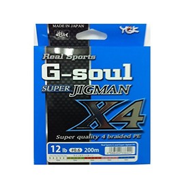 YGK G-SOUL super JIGMAN X4 200M No.0.6 (12LB)