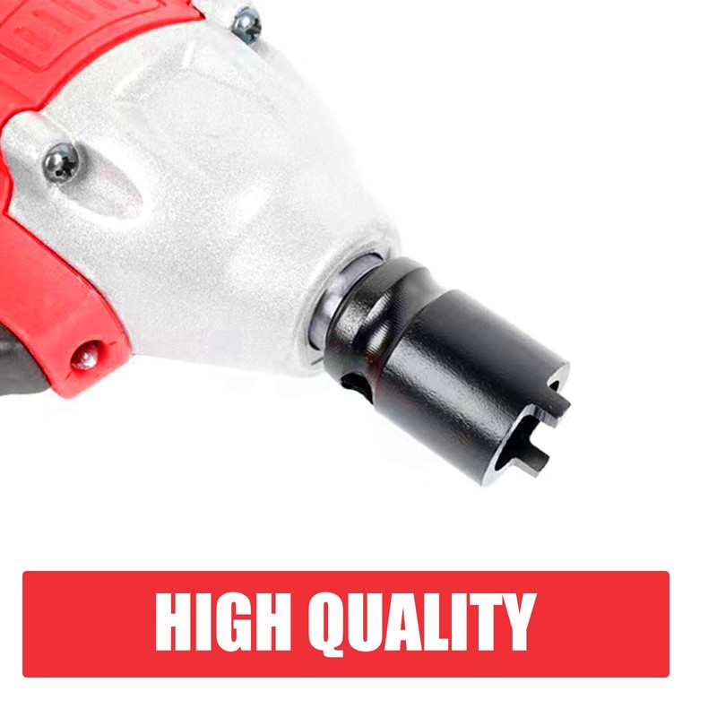 2pcs Angle Grinder Socket Wrench, Universal Manual Electric Wrench Sleeve,