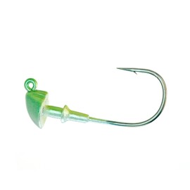 BUCKEYE LURES J-Will Swimbait Head with Ultra Point Heavy Flipping Hook & Molded Collar, AYU, 1/2 oz