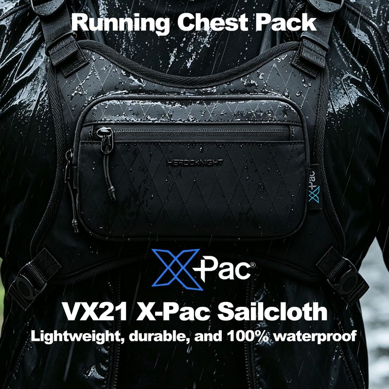 Heroic Knight X-Pac Running Chest Pack for Men Women