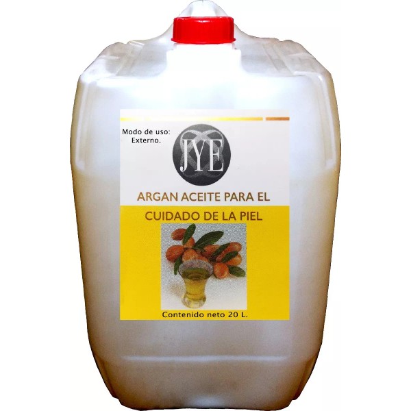 JYE Aceite Natural Jye De Argan 100% Puro 20 Litros A Granel Xll