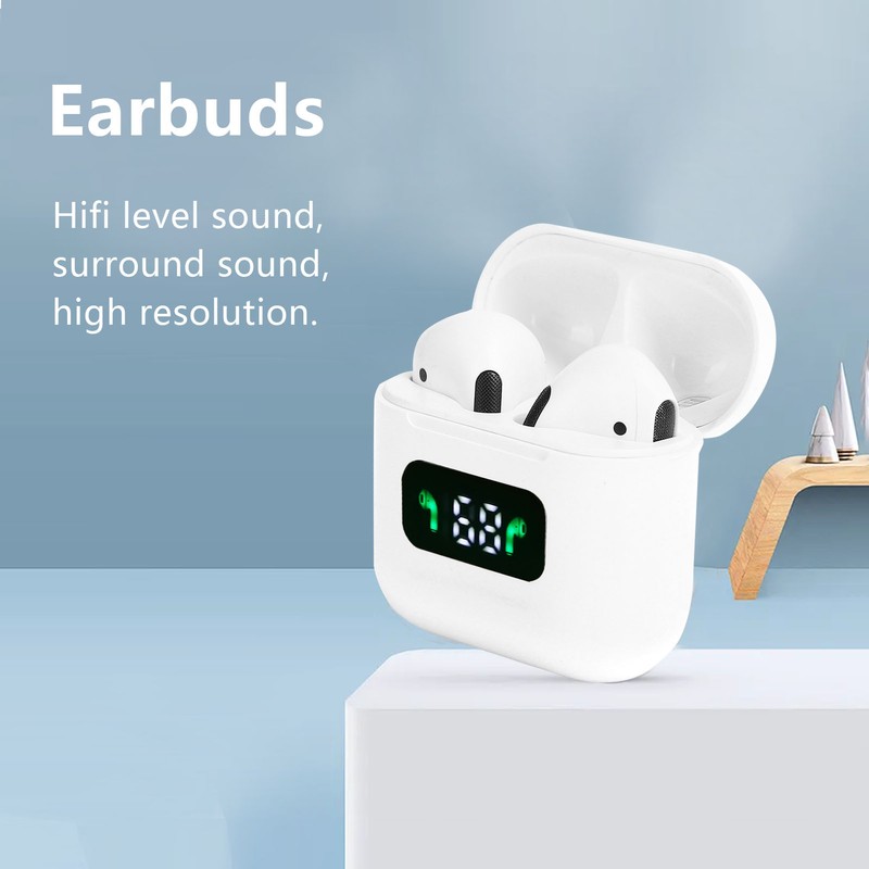 Pro9 Bluetooth Earphone Smart Touch Bluetooth Headset with Digital Display