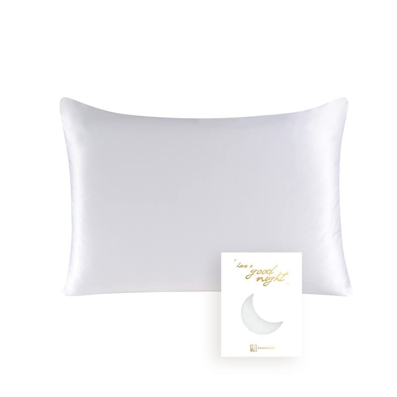 townssilk Both Side 100% 19mm Silk Pillowcase 40x60cm size Pillow