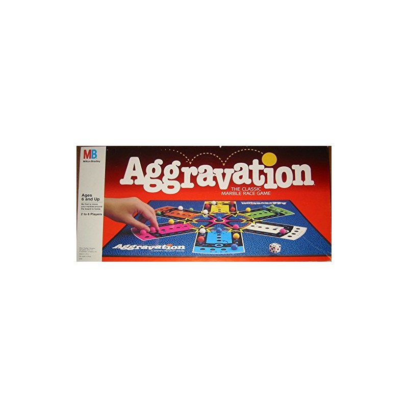 Aggravation Board Game 1989 Edition
