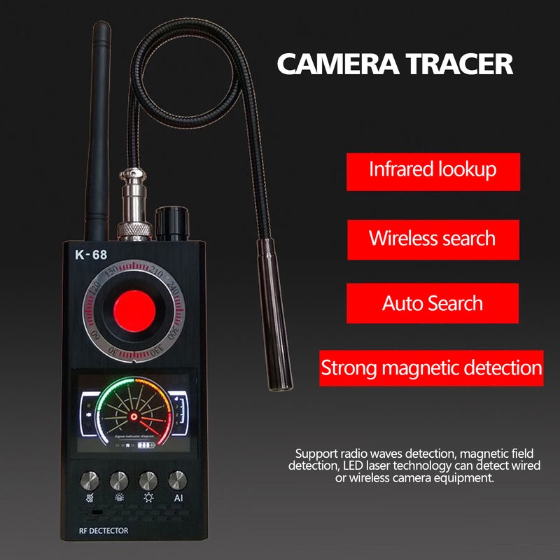 K‑68 Signal Detector High Sensitivity Radio Frequency Signal Bug GSM
