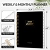 SUNEE Planner 2026 Weekly and Monthly, January 2026-December 2026, 6.4"x8.3",