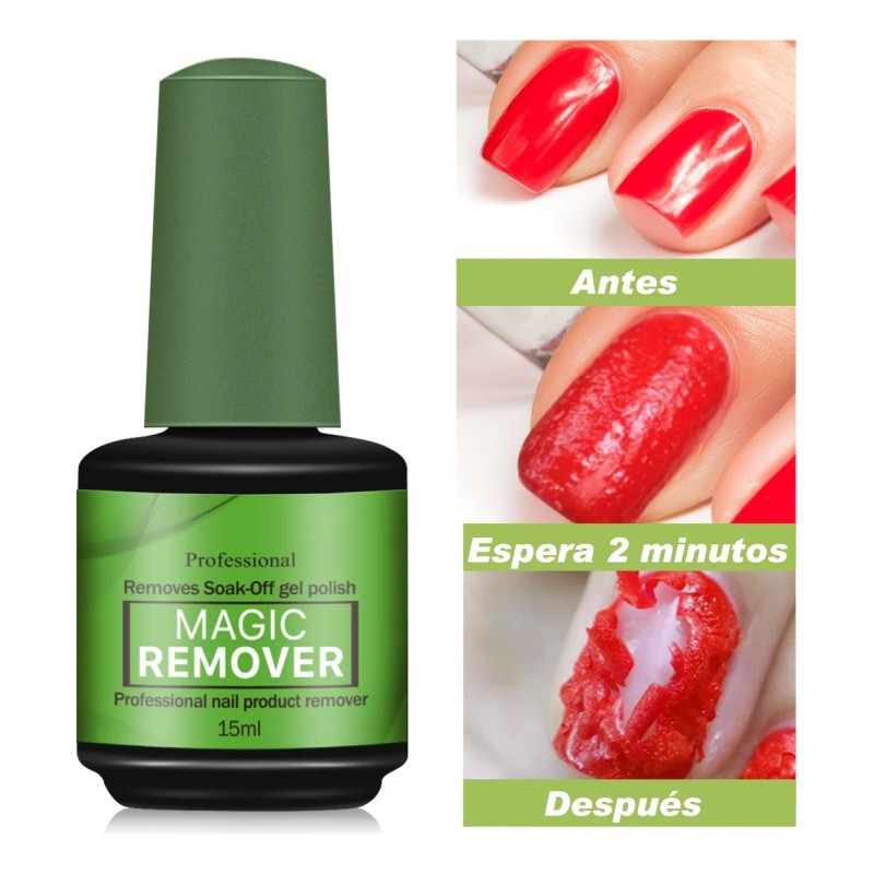 Aliver Remover Gel - Quita Gelish Gel Acrilico , 15ml