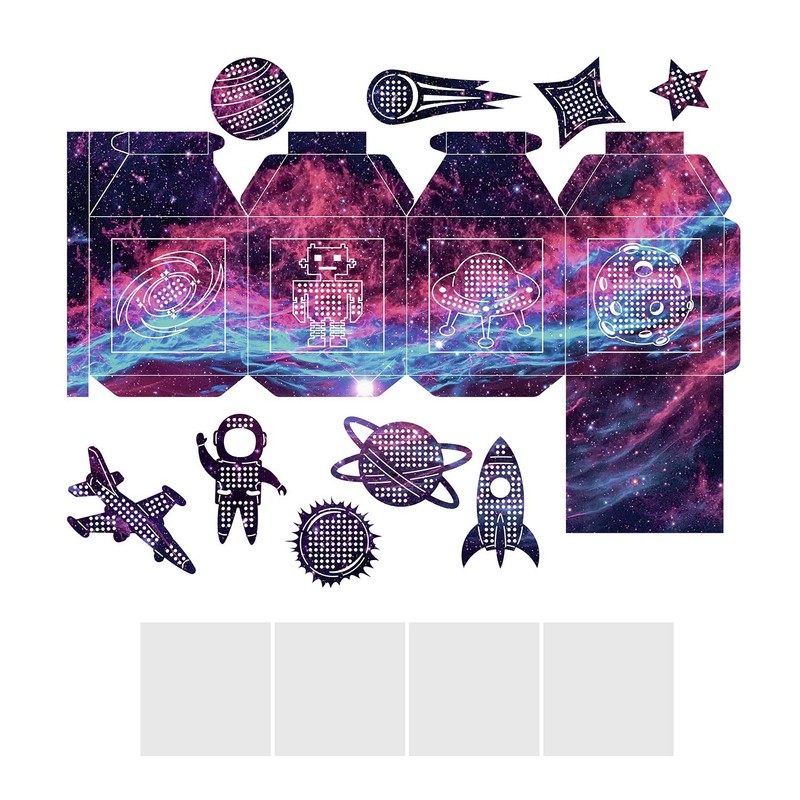 Ursus 18780002 Lantern Craft Set "My Favourite Lantern Nebula", Complete