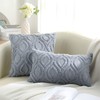 decorUhome Set of 2 Faux Fur Cushion Covers 40x40 cm,