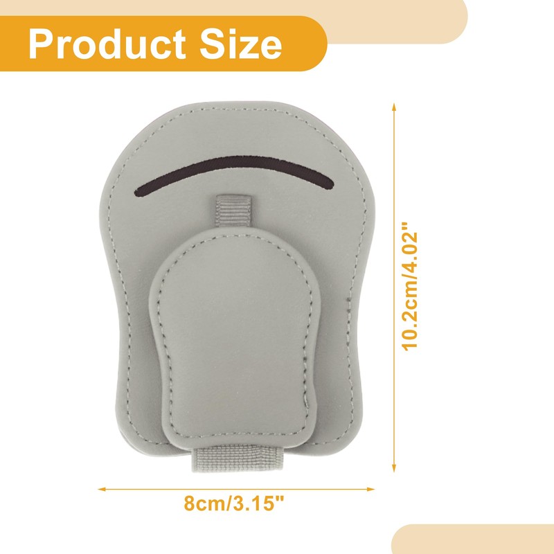 INFINAUTO Car Sunglasses Clip Magnetic Universal Sun Visor Eyeglasses Holder