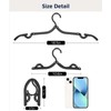 10 Pcs Travel Hangers, Cruise Ship Essentials Travel Essentials, Portable