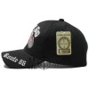 Snap-Back Route 66 signs Road Black Hat Ball Cap USA