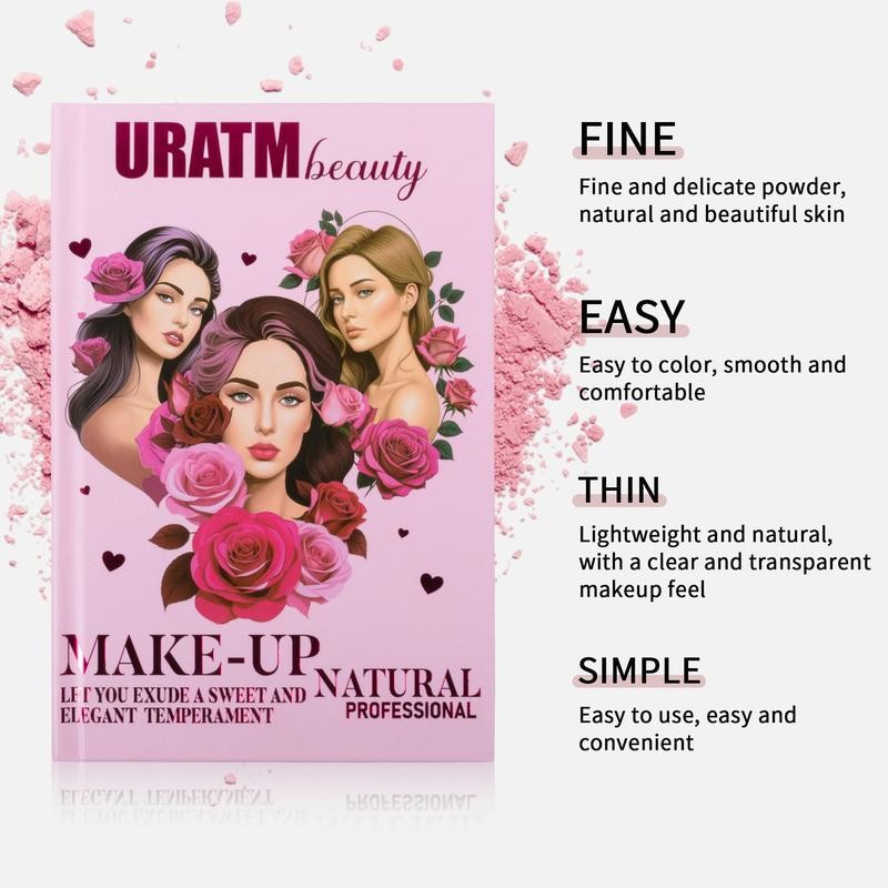 5-Layer Foldable Makeup Palette Book| 67 Pro Shades Contour, Blush,