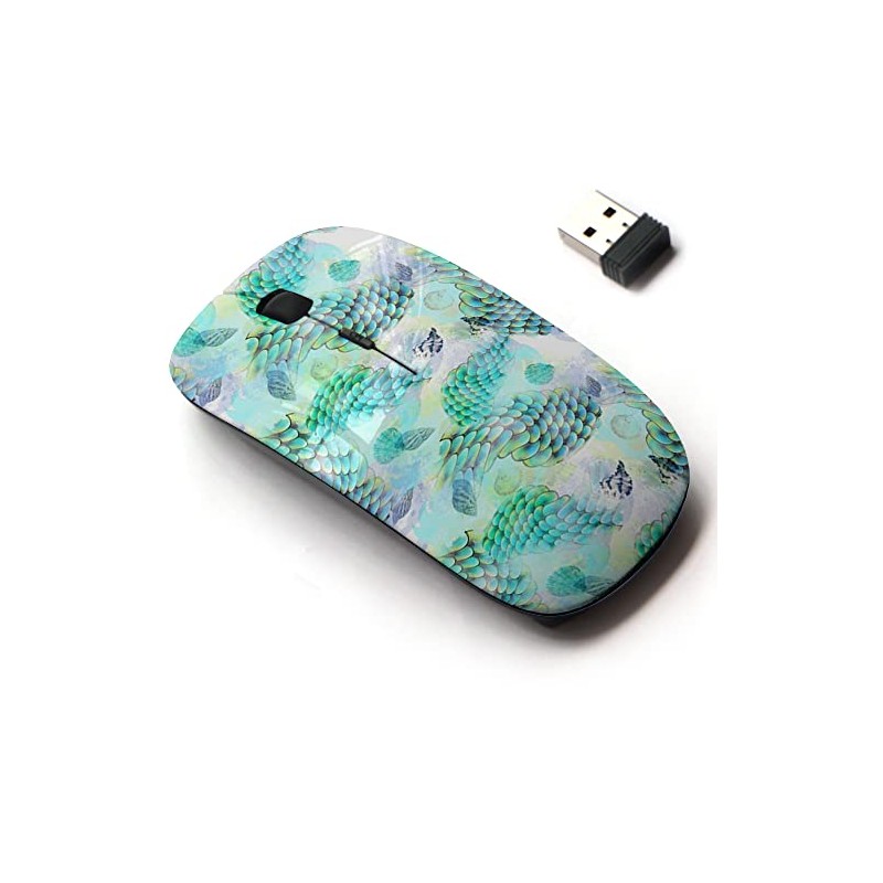 2.4G Wireless Mouse with Cute Pattern Design for All Laptops