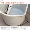 Heiwa Kougyou Pigeon Bucket 3.2 gal (10 L) Milk Tea