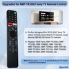 Upgraded for RMF-TX500U Sony TV Voice Remote Control, Fit for