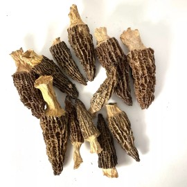 Unbranded 1oz - 16oz Dried Wild Morel Mushrooms, Wild Morchellas USA Seller - 1oz