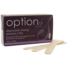 Hive Options Disposable Waxing Spatulas (Pack of 100)