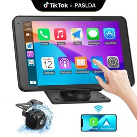【PASLDA】2025 Upgraded Wireless CarPlay Screen: The Ultimate Portable Car Play Adapter for Seamless In-Car Entertainment Springtok