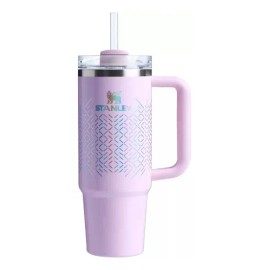 Termo Quencher Con Popote Pink Icicle Gloss 887ml Stanley