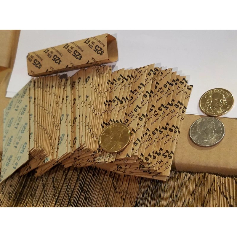 N.F. String & Son 100 Pack Small Dollar, Pop-Open/ Flat