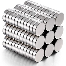 Dailymag Small Magnets, 36 Strong Round Tiny Rare Earth Magnets, 10mmx3mm Powerful Neodymium Disc Magnets for Refrigerator, Great Gift for Garage, Fridge, DIY, Craft, and Office Magnets