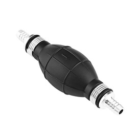 FTVOGUE Hand Pump Transfer Pump, Universal Rubber & Aluminium Fuel Pump Assembly Line Hand Primer Bulb Gas Petrol for Car Boat Marine Outboard (10 mm)