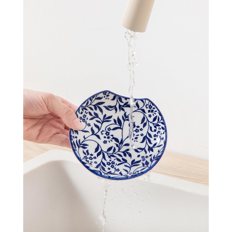 vancasso Ceramic Spoon Rest & Spoon Holder for Stove Top