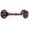 Black Cabin Hook Traditional Cast Iron Fancy Cabin Hook &