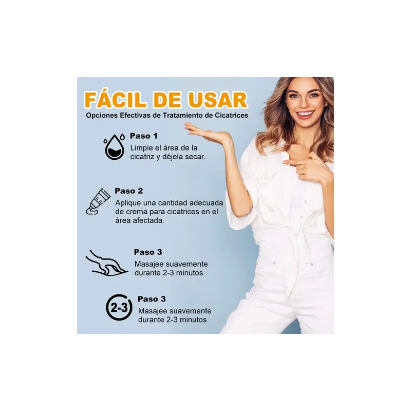 Crema Cicatricial De Minimizar Y Reducir Las Cicatrices 20g