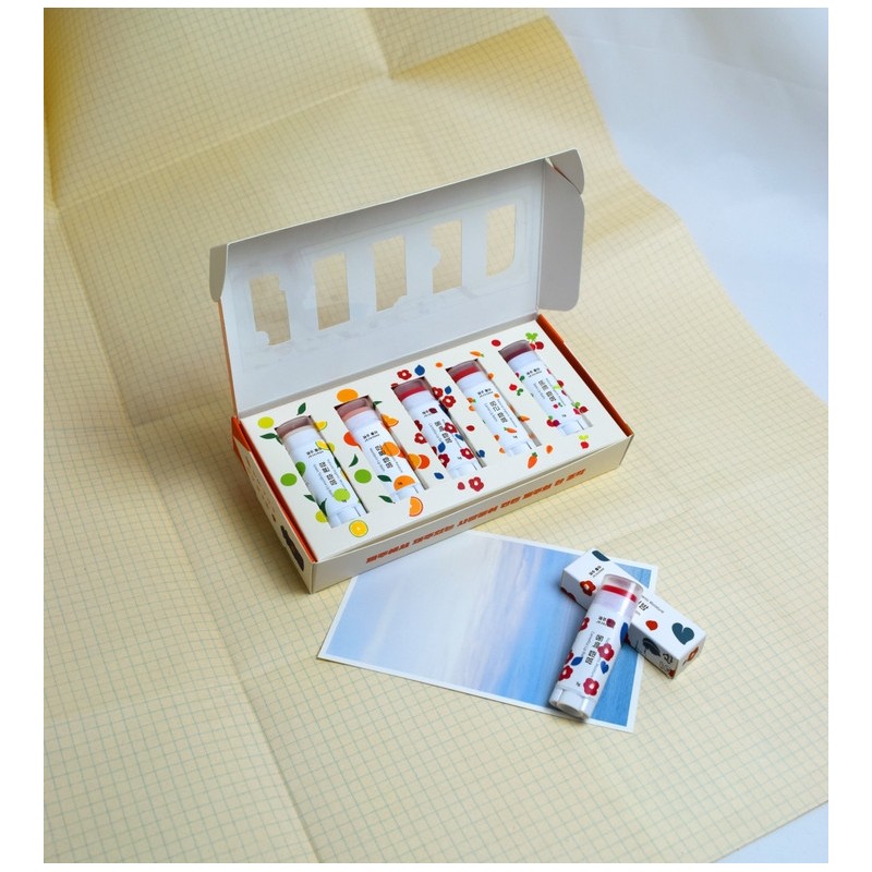 Jaejoohaejae lip balm 5-piece gift set - Jaejuhaehae lip balm