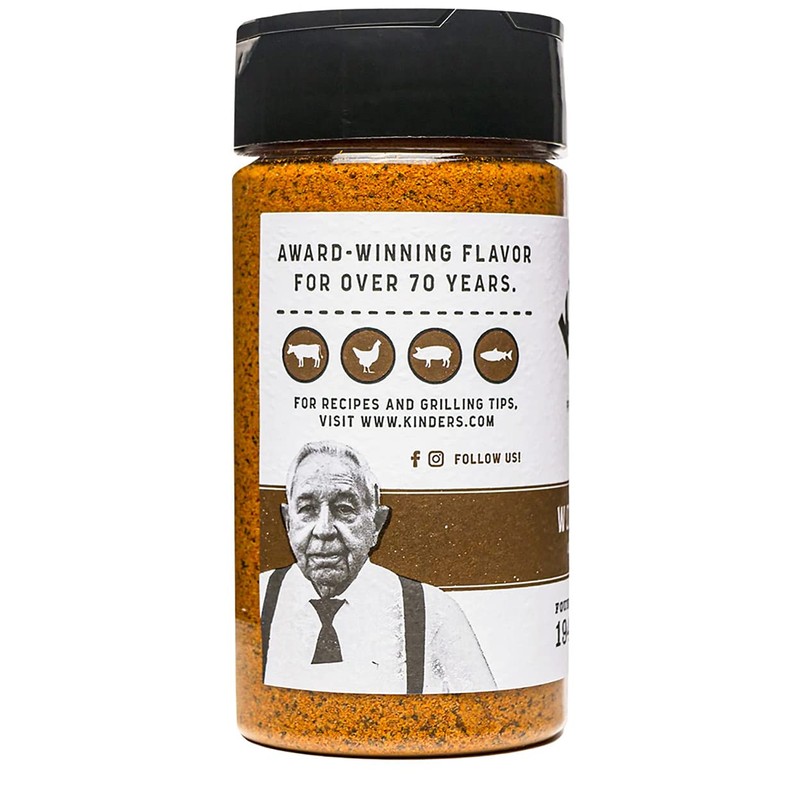 Kinder's Woodfired Garlic Rub (9.5 Ounce) (1)
