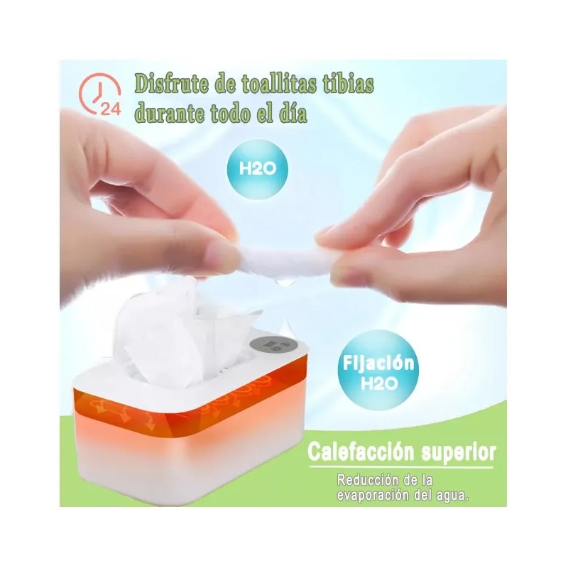 Calentador Portátil De Toallitas Húmedas Usb Para Bebés 10w