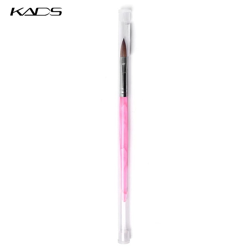 KADS Acrylic Nail Brushes 10pcs 8# Kolinsky Brush Nail Art