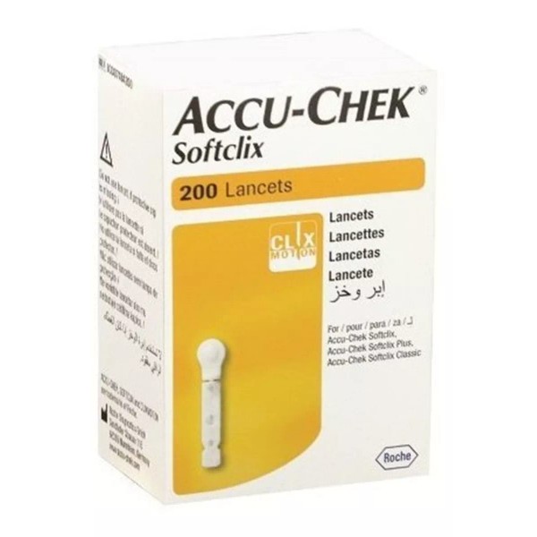 Accu Check Lancetas Accu - Chek Softclix Caja Con 200 Lancetas